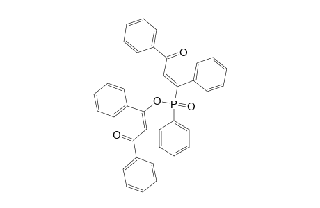 (Z,Z)-PHOSPHINIC-ACID;(3-OXO-1,3-DIPHENYL-1-PROPENYL)-PHENYL-3-OXO-1,3-DIPHENYL-1-PROPENYLESTER