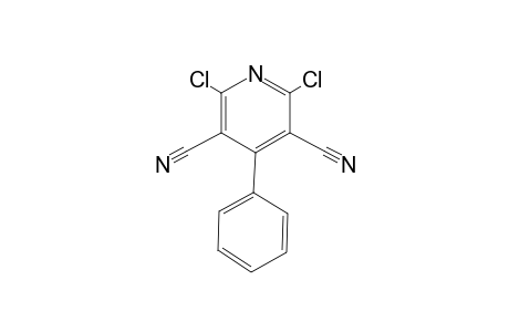 2,6-bis(chloranyl)-4-phenyl-pyridine-3,5-dicarbonitrile