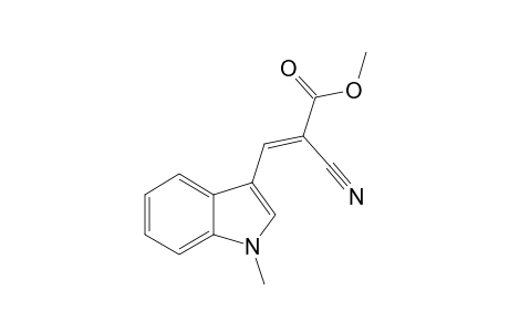 METHYL-(E)-2-CYANO-3-(1-METHYL-1H-INDOL-3-YL)-ACRYLATE