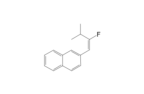 (E)-2-(2-Fluoro-3-methylbutyl-1-en-1-yl)naphthalene