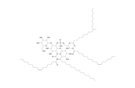 Ac4PIM2 18:0(methyl)_18:1_16:1_18:0