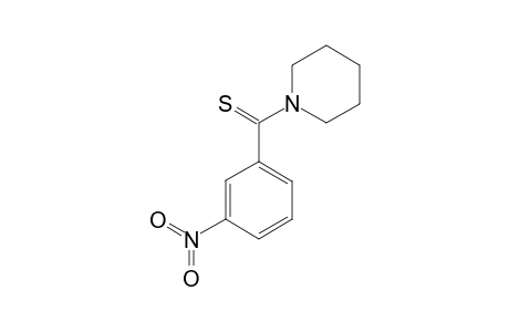 N-(3-Nitrothiobenzoyl)-piperidin