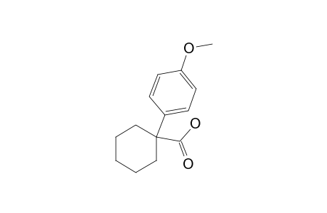 1-(p-methoxyphenyl)cyclohexanecarboxylic acid