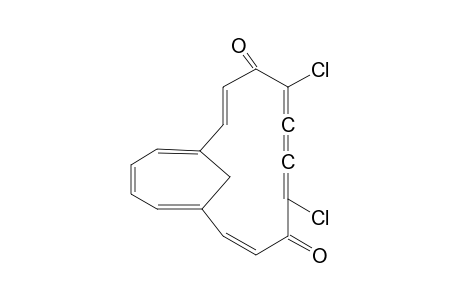 DICHLORODIDEHYDROMETHANO-[16]-ANNULENEDIONE