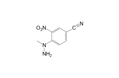 4-(1-methylhydrazino)-3-nitrobenzonitrile