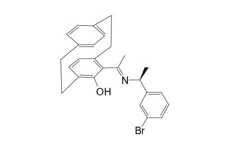[Rp, S]-1-Hydroxy-2-{1'-[N-(1"-<3-bromophenyl>ethyl)imino]ethyl}-[2.2]paracyclophane