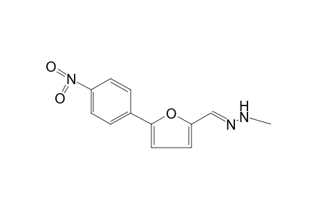 5-(p-nitrophenyl)-2-furaldehyde, methylhydrazone