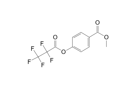 Methyl 4-pentafluoropropionyloxybenzoate