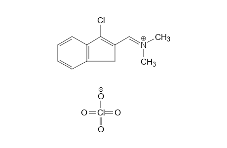 [(3-chloroinden-2-yl)methylene]dimethylammonium perchlorate