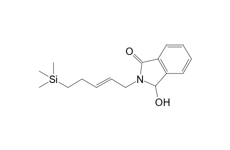 3-hydroxy-2-[(E)-5-trimethylsilylpent-2-enyl]-3H-isoindol-1-one