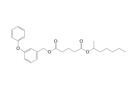 Glutaric acid, hept-2-yl 3-phenoxybenzyl ester