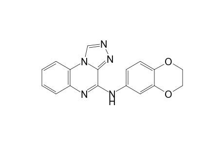 2,3-Dihydro-1,4-benzodioxin-6-yl([1,2,4]triazolo[4,3-a]quinoxalin-4-yl)amine