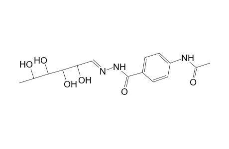 L-ramnose, (4-acetylaminobenzoyl)hydrazone-