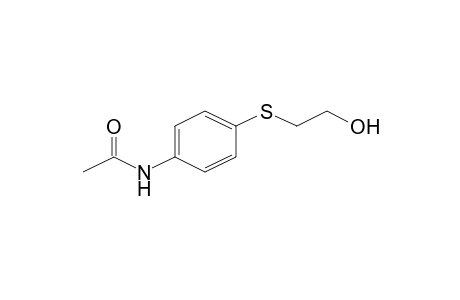 N-[4-(2-hydroxyethylsulfanyl)phenyl]acetamide