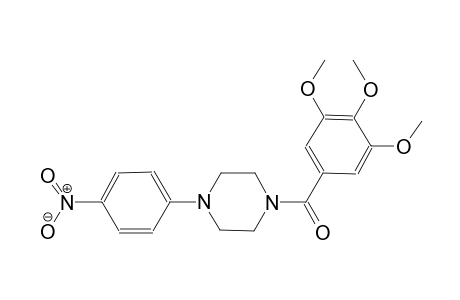1-(4-Nitrophenyl)-4-(3,4,5-trimethoxybenzoyl)piperazine