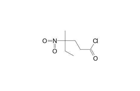 4-methyl-4-nitrohexanoyl chloride