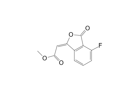 Acetic acid, (4-fluoro-3-oxo-1(3H)-isobenzofuranylidene)-, methyl ester, (E)-