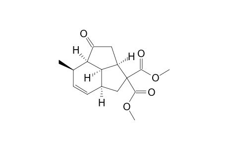 (2a.alpha.,4a.alpha.,5.beta.,7a.alpha.,7b.alpha.)-2,2a,3,4,4a,5,7a,7b-octahydro-5-methyl-4-oxo-1H-cyclopenta[cd]indene-2,2-di(methoxycarbonyl)