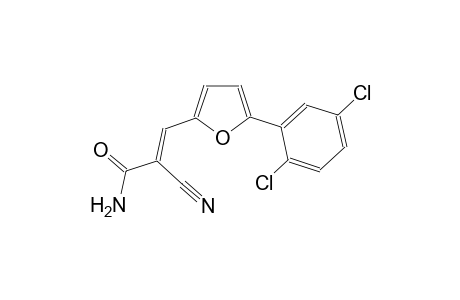 (2E)-2-cyano-3-[5-(2,5-dichlorophenyl)-2-furyl]-2-propenamide