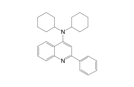 N-N-Dicyclohexyl-2-phenyl-4-quinolinamine