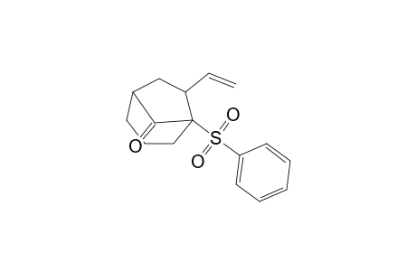 1-Phenylsulfonyl-7-vinylbicyclo[3.2.1]octan-8-one