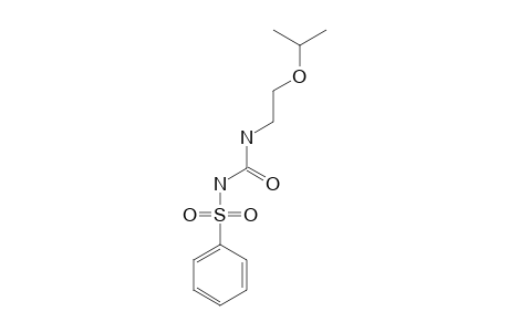 1-(2-ISOPROPOXYETHYL)-3-(PHENYLSULFONYL)UREA