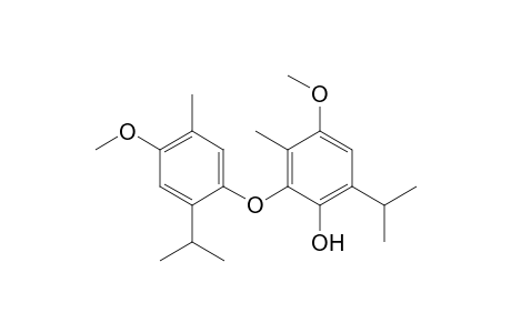 6-Methoxy-2-[(6-methoxymentha-1,3,5-trien-3-yl)oxy]-mentha-1,3,5-trien-3-ol