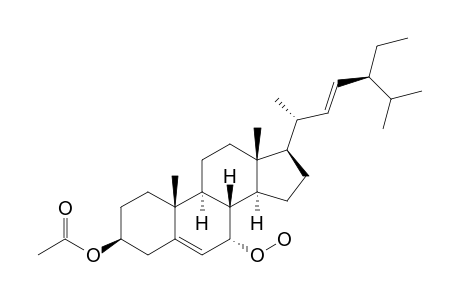 (22E)-3.beta.Acetoxy-7.alpha,-hydroperoxystigmasta-5,22-diene