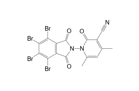 4,6-Dimethyl-2-oxo-1-(4,5,6,7-tetrabromo-1,3-dioxoisoindolin-2-yl)-1,2-dihydropyridine-3-carbonitrile