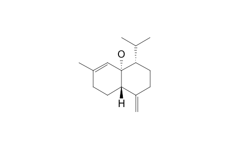 6-Methyl-1-methylen-4-(1-methylethyl)-1,2,3,4,7,8-hexahydro-4.alpha.-naphthalinol