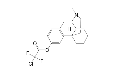 Levorphanol, chlorodifluoroacetate