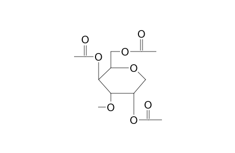 2,4,6-tri-o-Acetyl-1,5-anhydro-3-o-methyl-D-galactitol