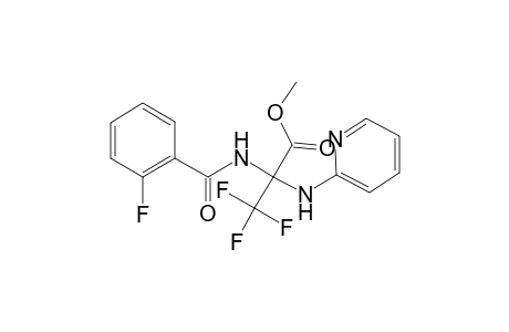alanine, 3,3,3-trifluoro-N-(2-fluorobenzoyl)-2-(2-pyridinylamino)-,methyl ester