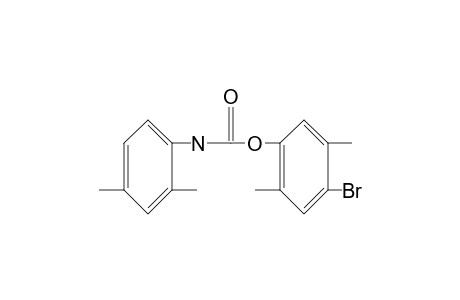 2,4-dimethylcarbanilic acid, 4-bromo-2,5-xylyl ester