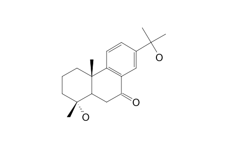 4-ALPHA,15-DIHYDROXY-18-NORABIETA-8,11,13-TRIEN-7-ONE