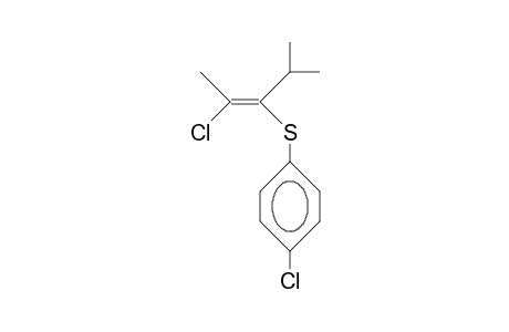 (Z)-2-CHLORO-3-(4-CHLOROBENZENESULFENYL)-4-METHYL-2-PENTENE