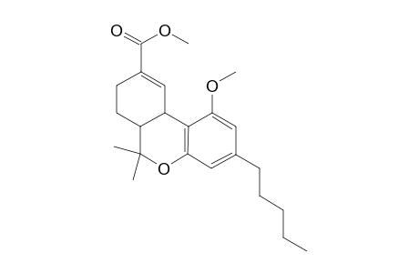 Tetrahydro-3-pentyl-5-methoxy-7-methoxycarbonyl-10,10-dimethyldibenzo[b,d]pyran