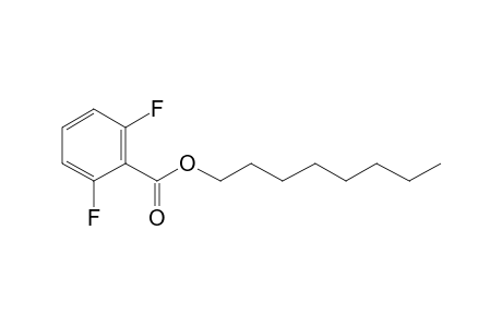 2,6-Difluorobenzoic acid, octyl ester