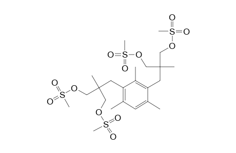 2,2'-[(2,4,6-trimethyl-m-phenylene)dimethylene]bis[2-methyl-1,3-propanediol], tetrakis(methanesulfonate)