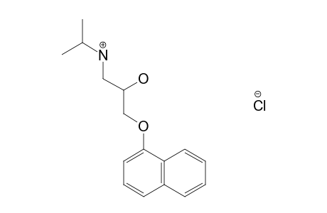 (+/-)-Propanolol hydrochloride