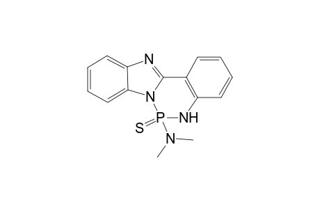 Dimethyl-(5H-6-thioxo-5,6a,11-triaza-6-phospha-benzo[a]fluoren-6-yl)-amine