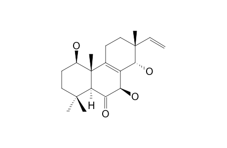 EUTYPELLONE-A;PIMARA-8,15-DIENE-1-BETA,7-BETA,14-ALPHA-TRIOL-6-ONE