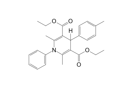 1,4-dihydro-2,6-dimethyl-1-phenyl-4-p-tolyl-3,5-pyridinedicarboxylic acid, diethyl ester