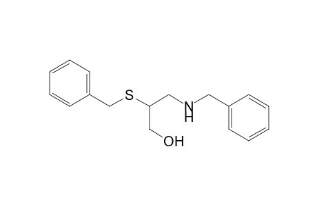 1-Propanol, 3-[(phenylmethyl)amino]-2-[(phenylmethyl)thio]-
