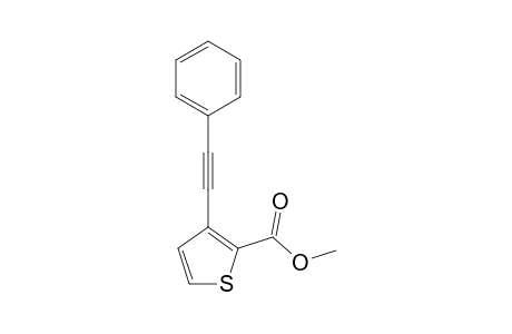 Methyl 3-(phenylethynyl)thiophene-2-carboxylate