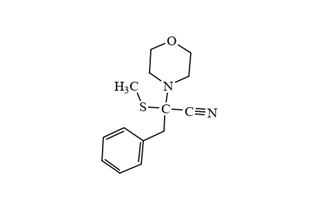 alpha-BENZYL-alpha-(METHYLTHIO)-4-MORPHOLINEACETONITRILE