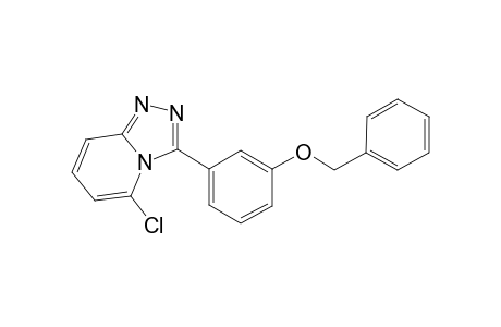 3-(3-Benzyloxy-phenyl)-5-chloro-[1,2,4]triazolo[4,3-a]pyridine