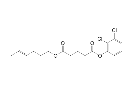 Glutaric acid, hex-4-en-1-yl 2,3-dichlorophenyl ester