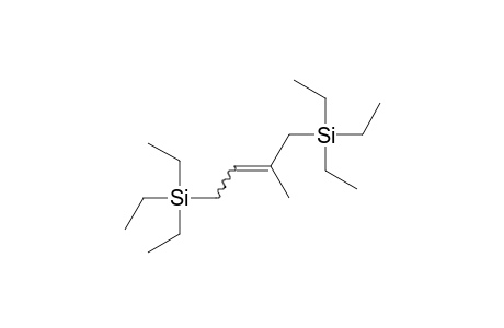 Triethyl[2-methyl-4-(triethylsilyl)but-2-en-1-yl]silane