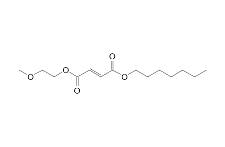 Fumaric acid, heptyl 2-methoxyethyl ester